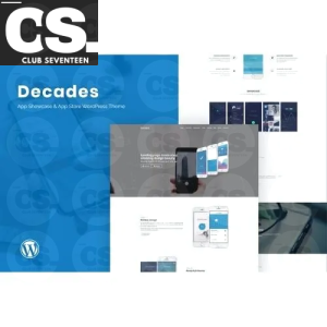 Decades – App Showcase & App Store WordPress Theme