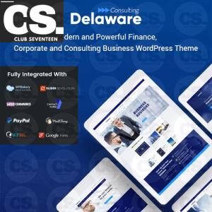 Delaware – Consulting and Finance WordPress Theme