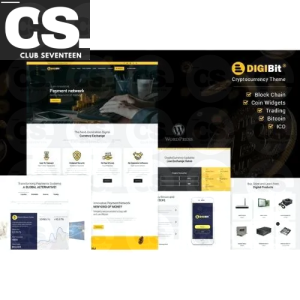 DigiBit – Cryptocurrency Mining WordPress Theme