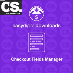 Easy Digital Downloads Checkout Fields Manager