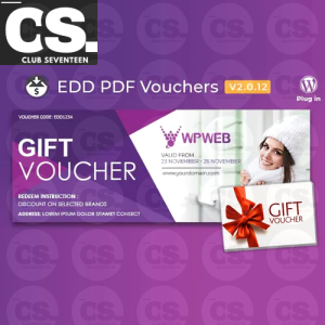 Easy Digital Downloads – PDF Vouchers