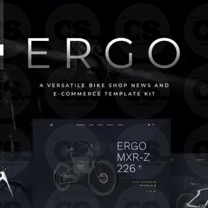 ERGO – Bike & Cycling WooCommerce Elementor Template Kit
