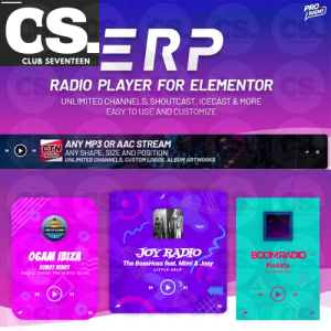 Erplayer | Radio Player for Elementor