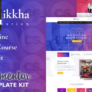 eShikkha – eLearning Elementor Template Kit