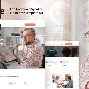 Essence – Life Coach & Speaker Elementor Template Kit