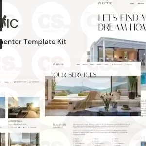 Estatic – Real Estate Elementor Template Kit
