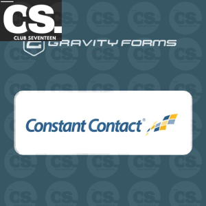 Gravity Forms Constant Contact Addon