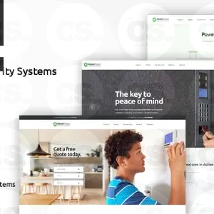 HoomPotact – Smart Alarm & Security Systems Template Kit