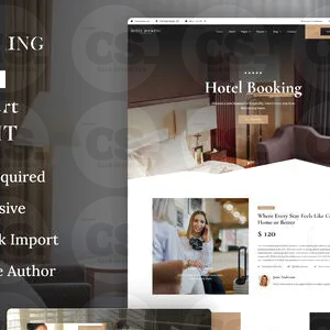 Hotel Booking – Resort Elementor Pro Template Kit