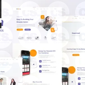 Hoteria – Hotel Service Elementor Template Kit