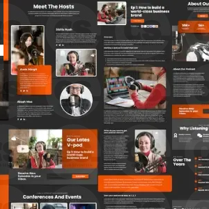 iGUE – Podcaster Elementor Template Kit