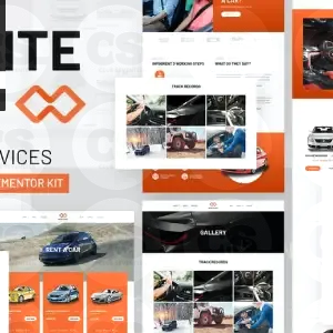 Infiniterent – Car Rental Elementor Template Kit