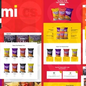 Marami – Snack Brand & Bakery Template Kit