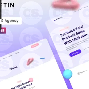 Marketin – Business Startup & Agency Elementor Template Kit